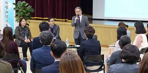 교육감과함께하는소통간담회 / 사진=교육지원청