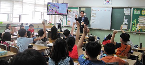 꿈 Job는 꿈 day 진로교육 / 사진=안양서초