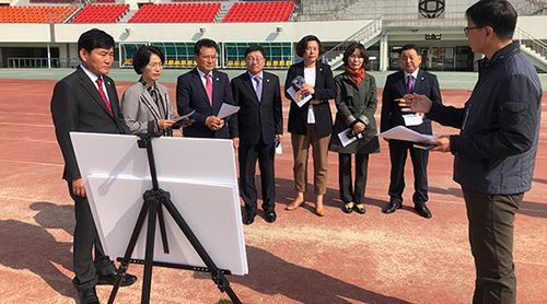 무경제위원회, 2018년 공유재산 심의 전 현장 방문 / 사진=안양시의회