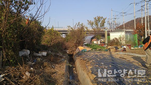 안양시, ‘고속도로 주변 쓰레기 몸살’