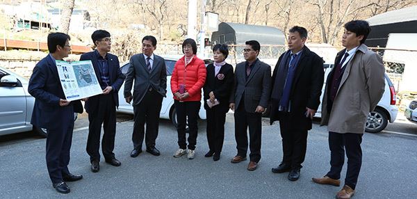 도시건설위원회 ,안양 매곡 공공주택지구 현장활동 / 사진=안양시의회