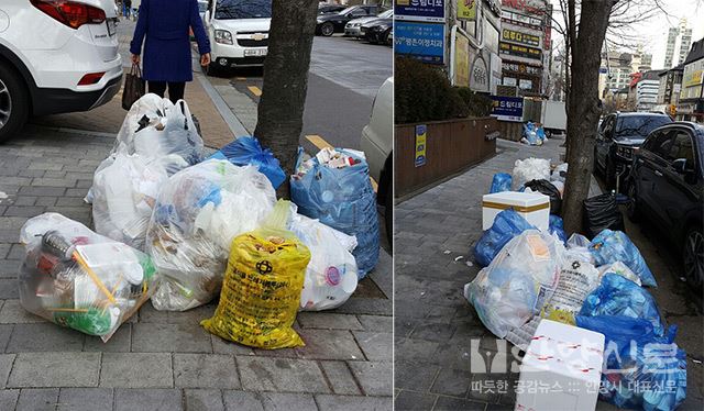 평촌 문화 먹거리, 쓰레기 거리로 둔갑