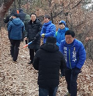 강득구 예비후보, 안양시민과 함께 해돋이 보며 총선 의지 다져