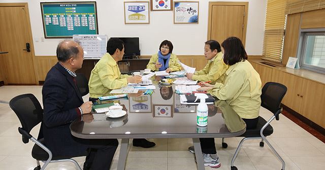 안양시의회 김선화 의장, ‘신종 코로나 바이러스’ 관련부서 방문 격려