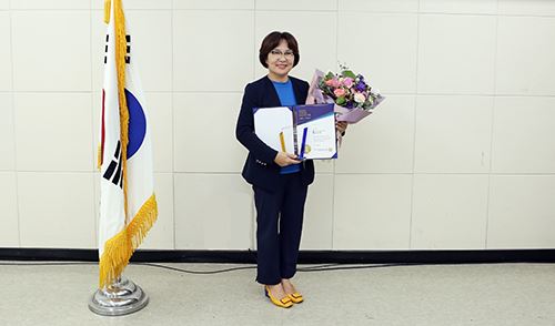 안양시의회 김선화 의원, 지속가능혁신리더 대상 수상