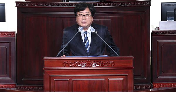 조광희 도의원, 5분 자유발언 「층간소음의 근본적인 문제점과 해결방안」