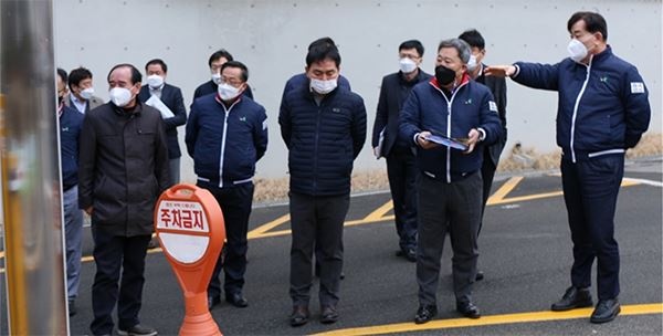 안양시 종합운동장, 신규 주차관제 시설 현장 시연 및 점검