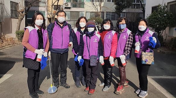 안양시 비산1동 지역사회보장협의체, 취약계층 위한 방문 방역 서비스 개시