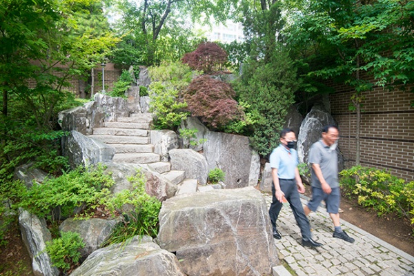 비산동e편한세상아파트 둘레길