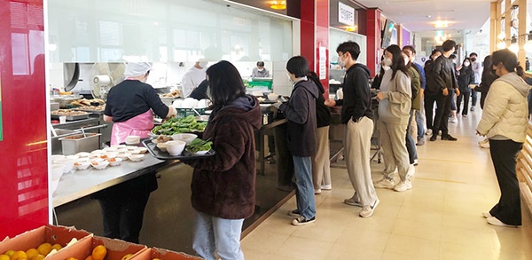 안양대, 한 학기 ‘무료 학식 일석삼조’ 상생 효과