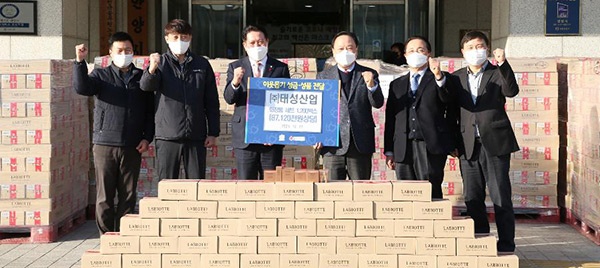 연말연시 앞둔 안양관가에 끊이지 않는 사랑나눔...!