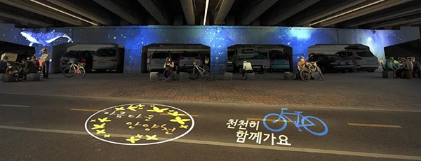 안양시 안양대교, 비산교·인도교, 비산골 음식특화거리에 경관조명 조성