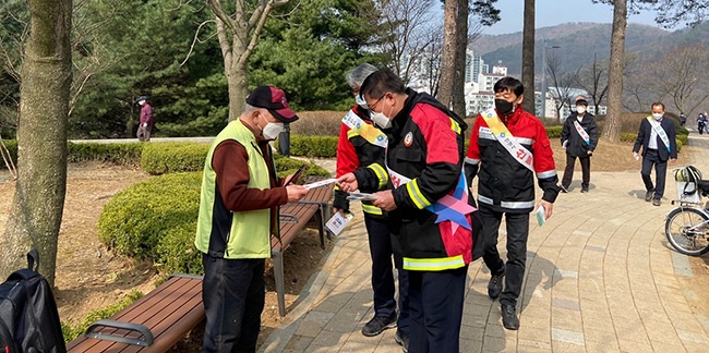 안양시 만안구, 빈틈 없는 산불대비 태세