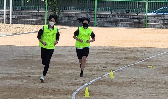 부림중학교, 참여할수록 기부금이 적립되는 ‘감사의 달리기’ 행사 실시