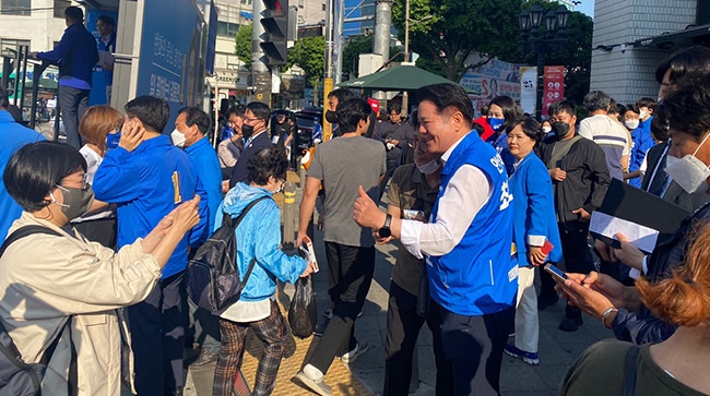 최대호 안양시장 후보, “소상공인 지원금 신청 어려움 겪지 않도록, 손실보상 지원TF 만들 것”