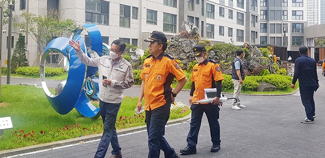 안양소방서, 공동주택 공사장 현장안전 컨설팅 추진