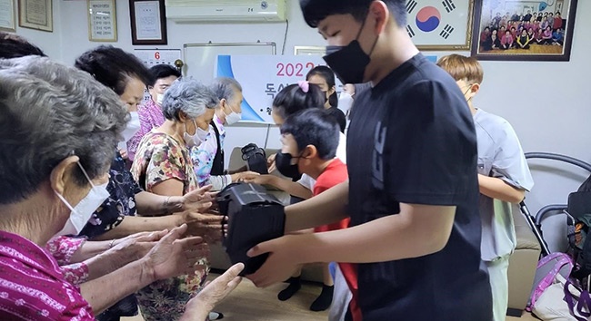 관양초등학교, 내가 읽은 책, 독서포인트로 이웃 어른께 나눔을 실천해요