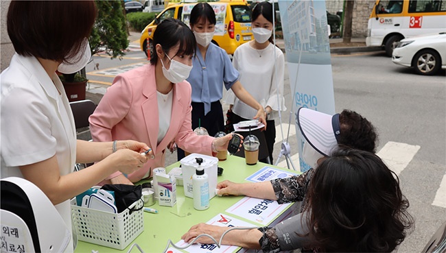 비산복지관 '동행마켓' 