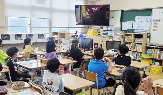 명학초등학교, 학생자치회 주관 온라인 장기자랑 열려