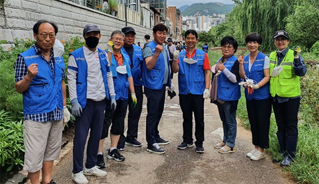 안양3동, 깨끗한 수암천변 위해 팔소매 걷었다