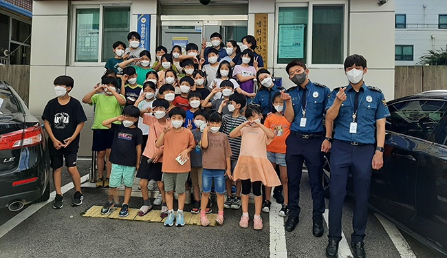 안양만안경찰서, 보호아동 대상 ‘아자아자’청소년경찰학교 보호프로그램 운영