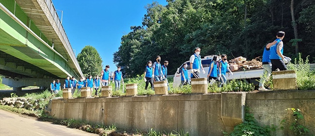 안양시,‘1사 1하천(1개 회사 1개 하천구역)’정화활동 재개