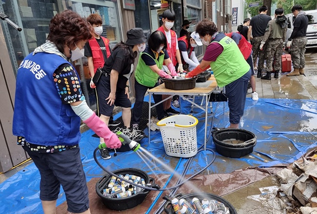 평안동-안양7동 사업장 봉사