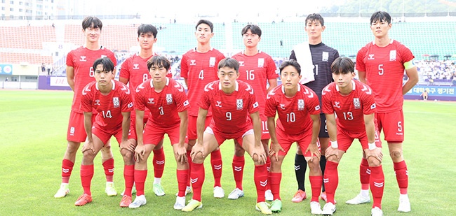 17일 덴소컵 한일대학축구 정기전