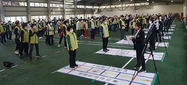 제3회 만안노인지회장기 한궁대회 개최