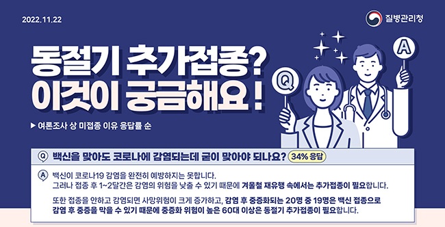 안양시, 코로나19 재유행 대비 동절기 추가접종 실시