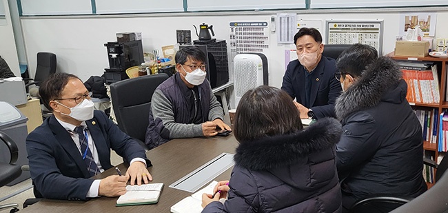 경기도의회 김재훈 의원, 경기도장애인복지단체연합회와 정담회 가져