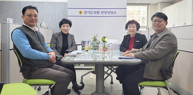 김재훈 의원, 친환경 위생물품(생리대) 후원관련 정담회