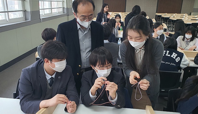 2023학년도 얀양외국어고등학교-일본 리츠메이칸케이쇼 고교 간 자매교 교류 홈스테이 프로그램 실시