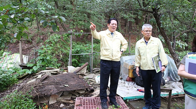 안양시, 수해 대비 총력…최대호 시장 현장 점검“사전준비 철저히”