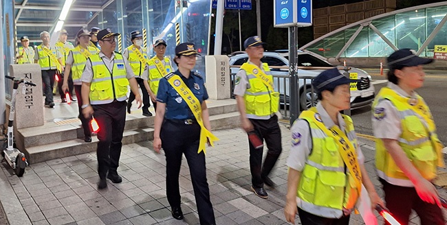 안양동안서, ‘특별치안활동’  대규모 민 ‧경 합동순찰 실시