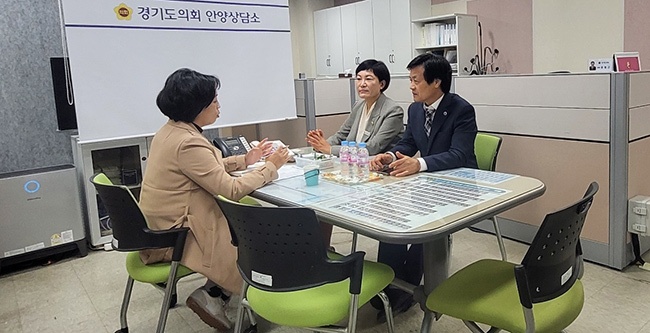 경기도의회 문형근·김성수·이채명의원, “지역현안 정책관련 논의 ” 